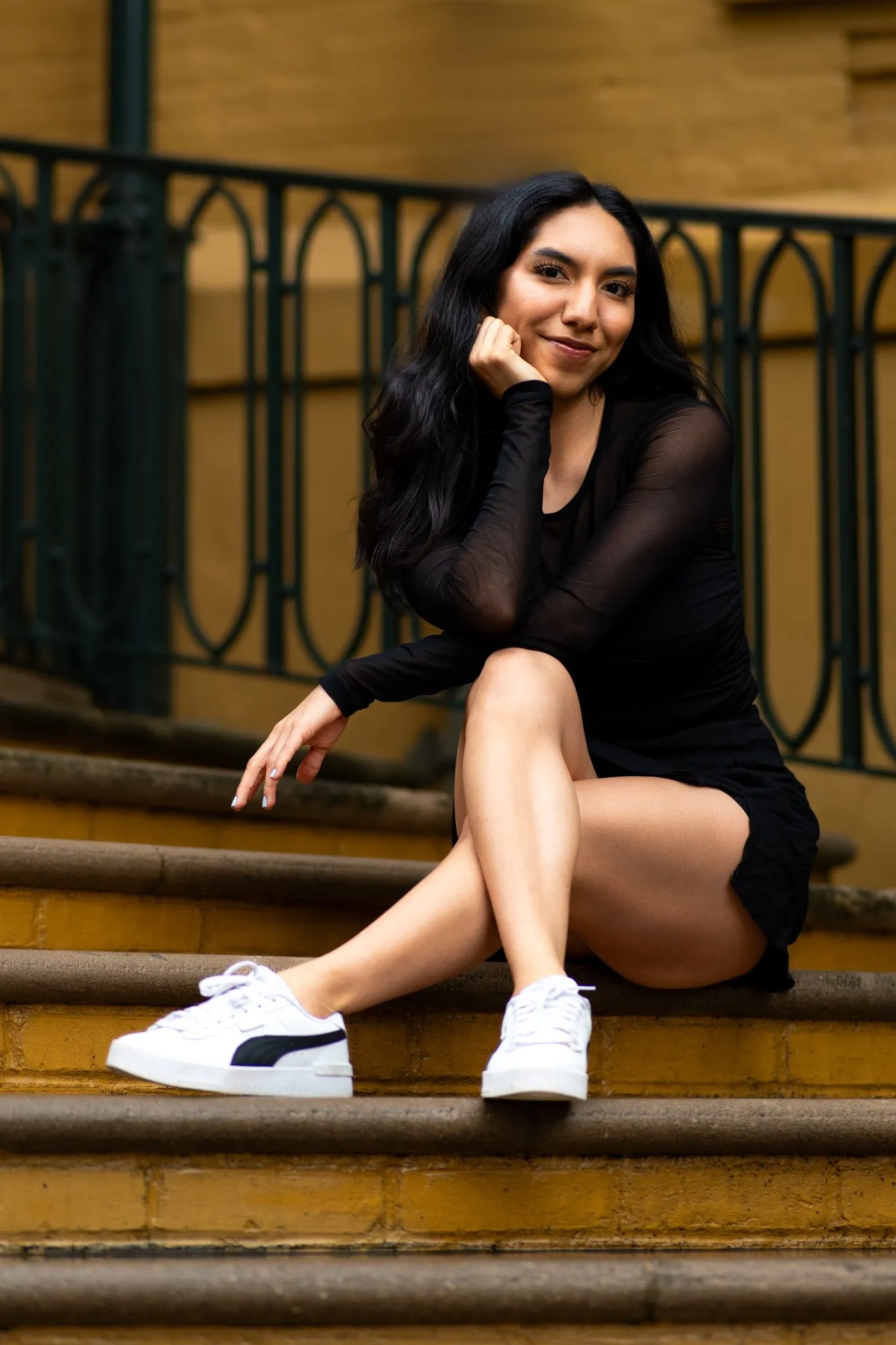 Denise portrait session photo 2 by Dallas photographer Rony Lanza