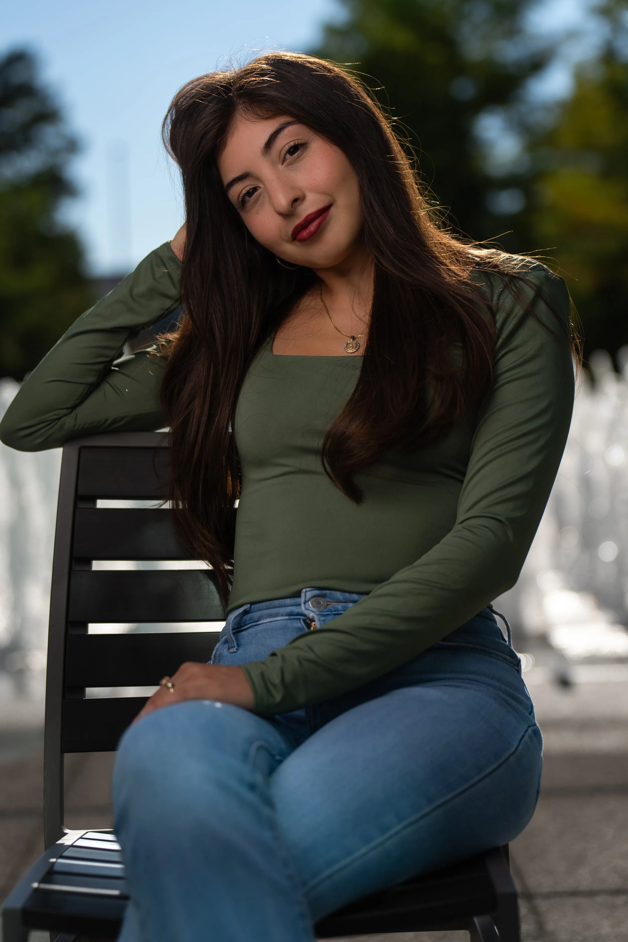 Vanessa portrait session photo 1 by Dallas photographer Rony Lanza