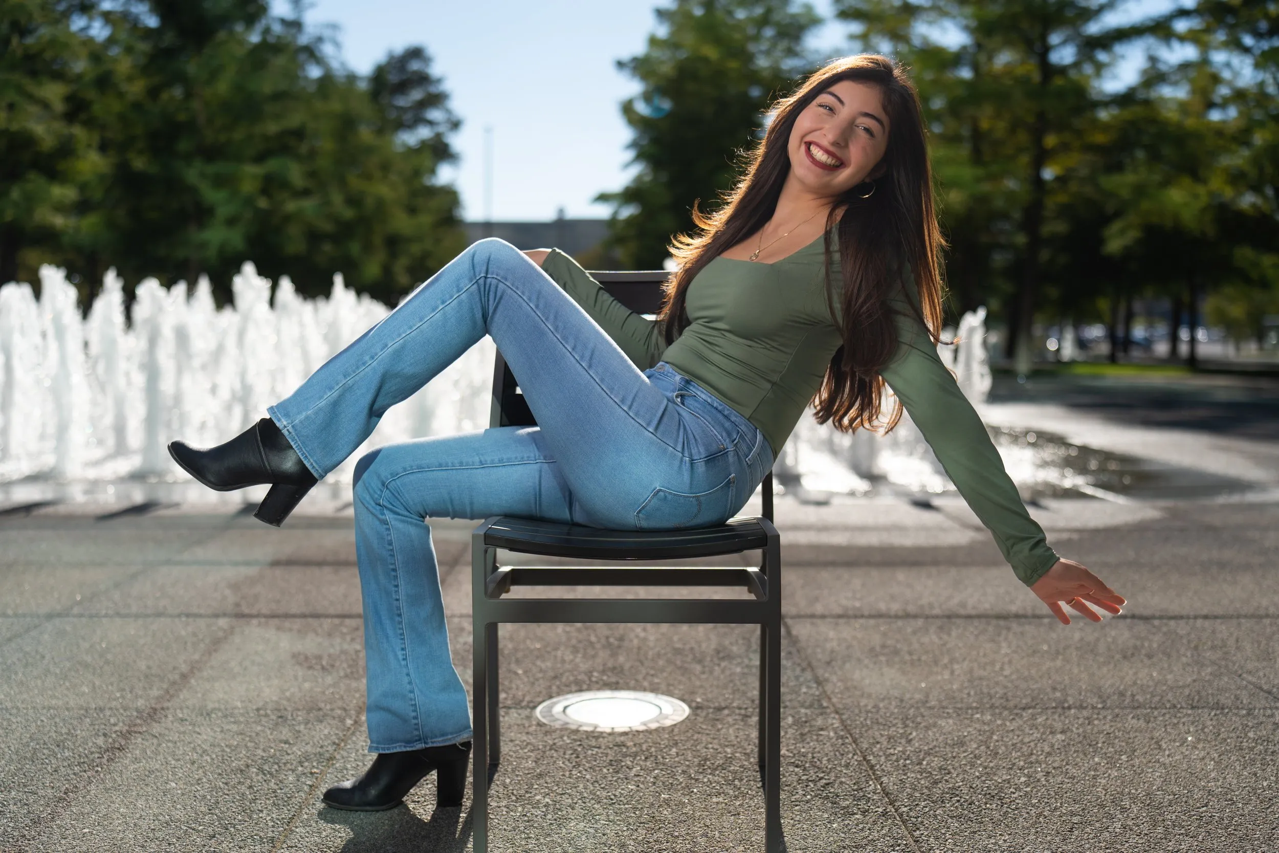 Vanessa portrait session photo 2 by Dallas photographer Rony Lanza